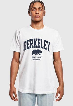 BERKELEY UNIVERSITY BEAR - Print T-shirt - white