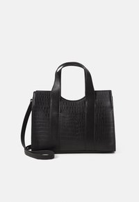 Zign LEATHER - Håndveske - black
