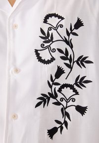 Pier One EMBROIDERED SHIRT - Majica - white