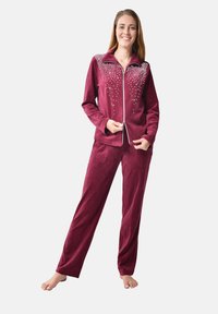 RAIKOU Pyjamas - weinrot