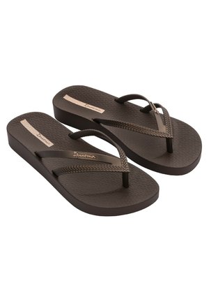 BOSSA SOFT V FEM - Sandalias de dedo - bronzo