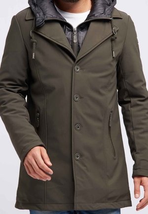 Klassischer Mantel - olive