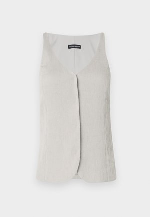 Emporio Armani, WAISTCOAT - Vest - flint gray