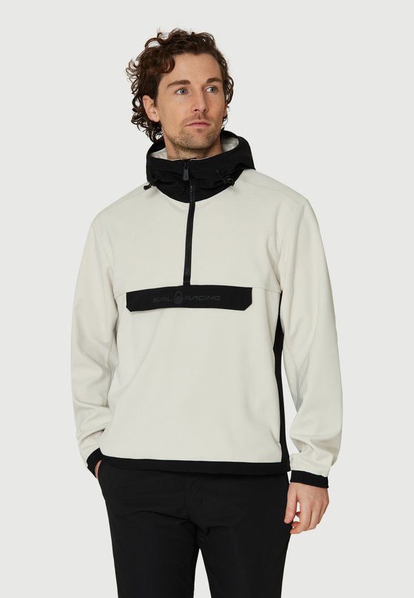 GLACIER BAY ANORAK - Fleecepullover - ivory