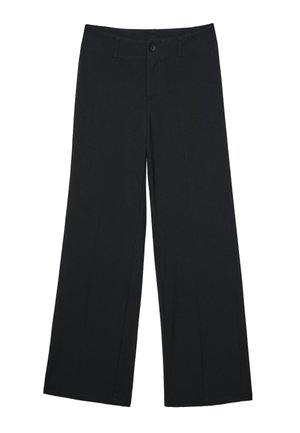 Stradivarius, SMART SLIM FIT STRAIGHT-LEG TROUSERS - Pantalon classique - black