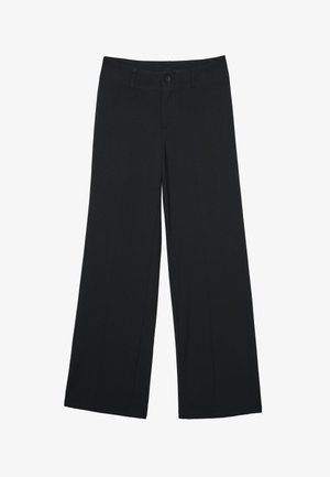 Stradivarius, SMART SLIM FIT STRAIGHT-LEG TROUSERS - Pantalon classique - black
