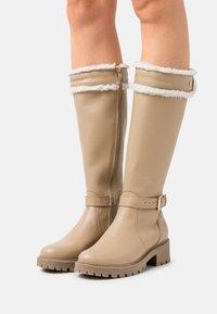 Anna Field LEATHER  - Botas - taupe