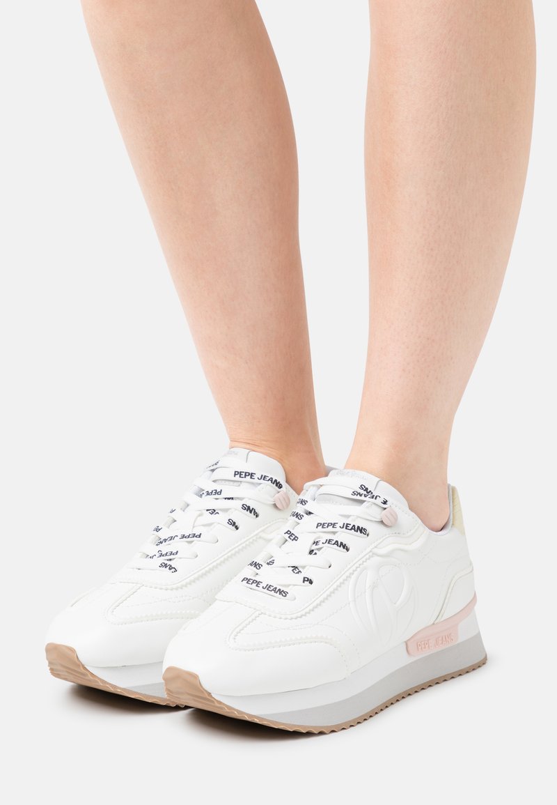 Pepe Jeans RUSPER GRACE Baskets basses white/blanc ZALANDO.CH
