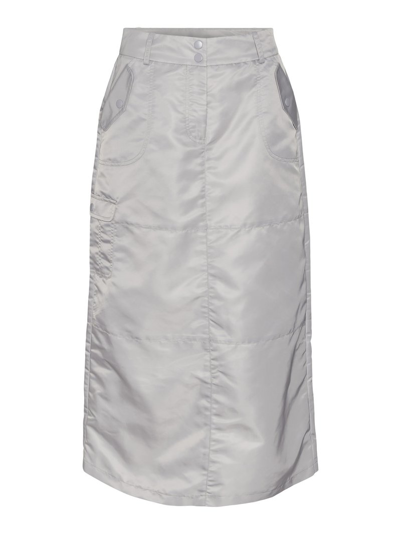 SOMETHINGNEW A-lijn rok grijs