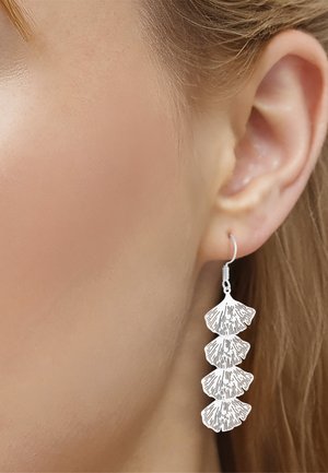 Yokoamii, GINKGOBLATT - Oorbellen - silver-coloured