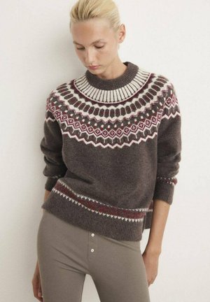 Jersey de punto - brown