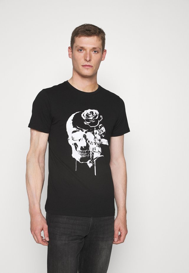 Print T-shirt - black