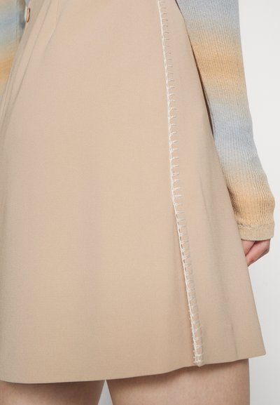 Theory Μίνι φούστα - beige