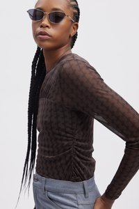Gestuz MAELLA - Topper langermet - brown