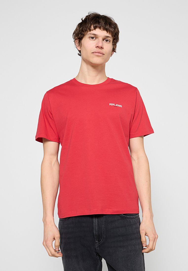 Pepe Jeans T-shirt basic rood