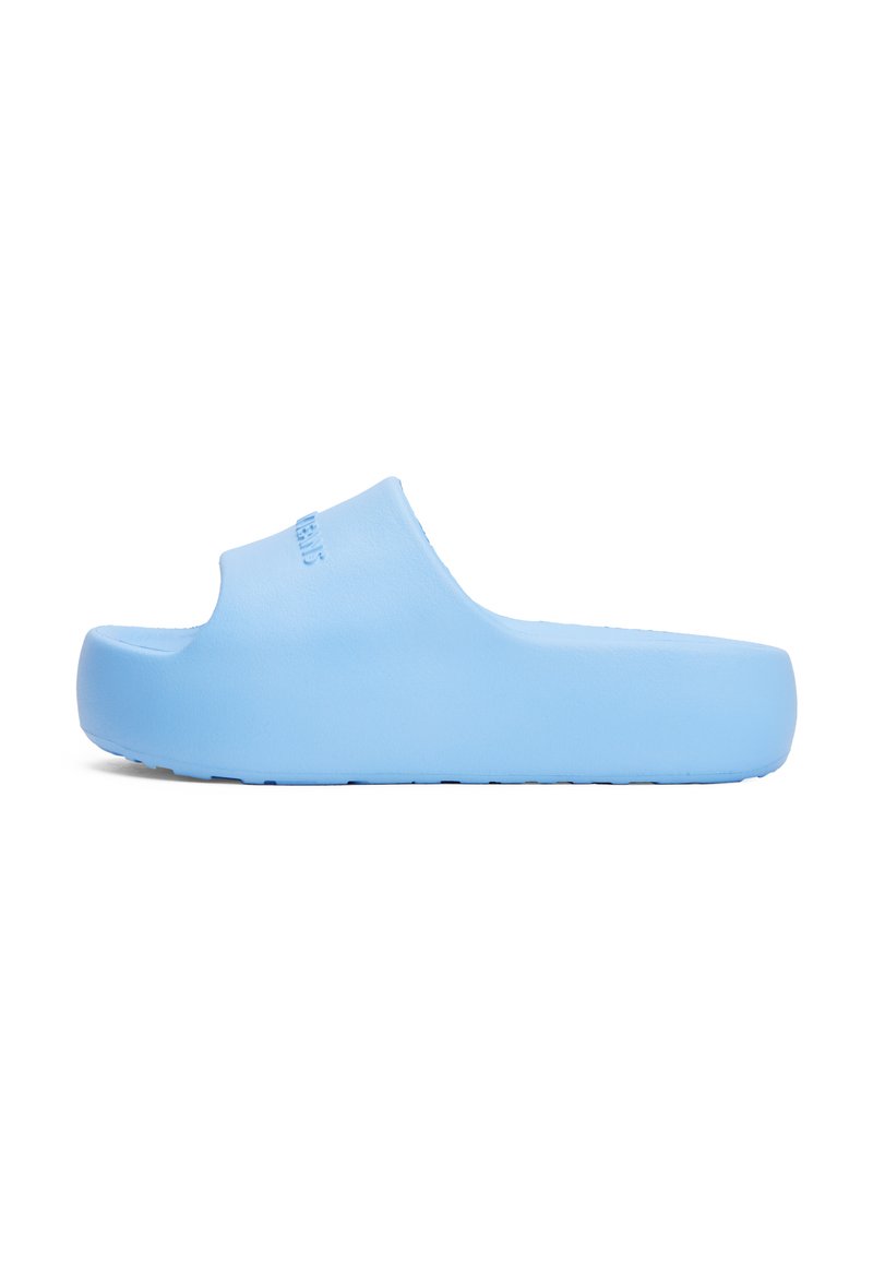 Tommy Jeans CHUNKY POOL SLIDE - Baseina iešļūcenes - sugarplum blue