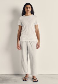 American Vintage HOMME BYSAPICK - Paprasti marškinėliai - blanc