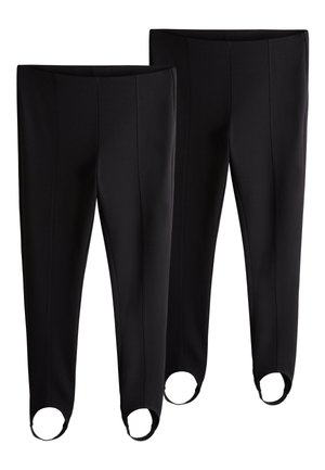 THE SET 2 PACK PONTE STIRRUP - Leggings - black