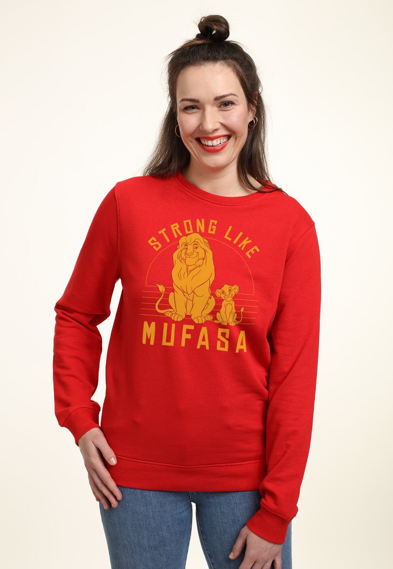 Disney THE LION KING STRONG MUFASA - Sudadera - red