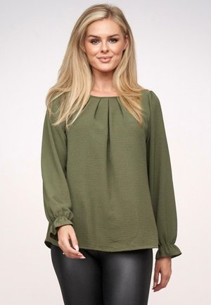 LONGSLEEVE - Blouse - military green