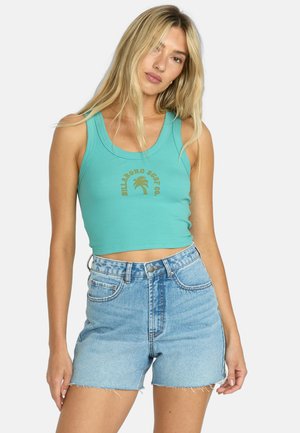 UNDER PALM TREES - MIT SCREEN-PRINT - Top - myb