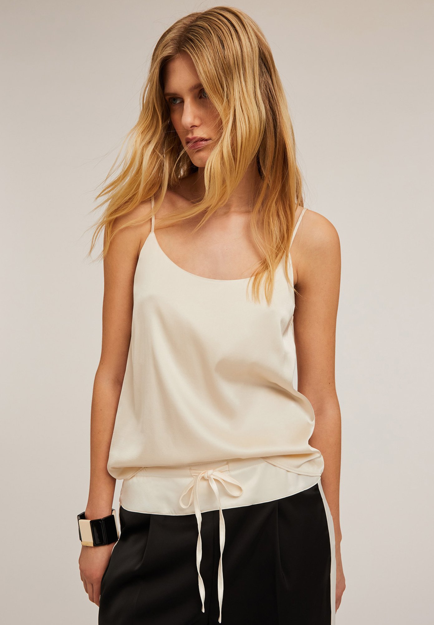 Motivi IN RASO Maglietta intima bianco/avorio