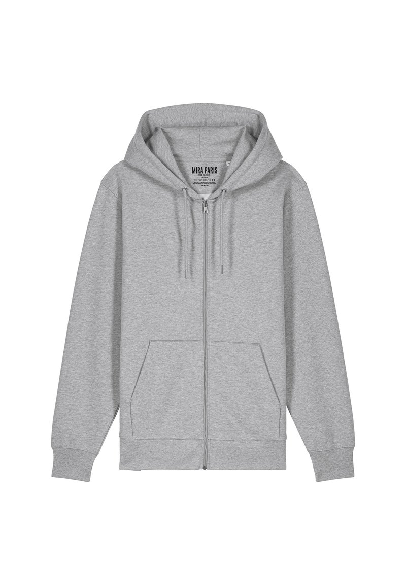 Mira Paris THE BOYZ BACK PRINT - Felpa con zip - grey