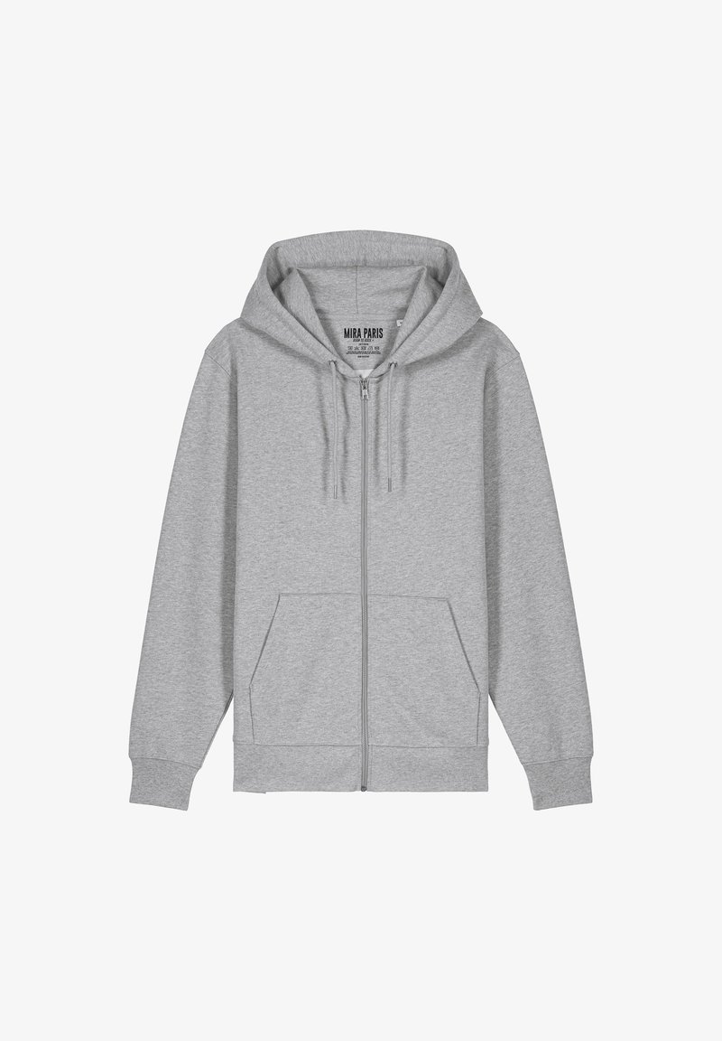 Mira Paris THE BOYZ BACK PRINT - Felpa con zip - grey