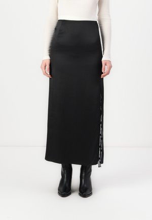 MAXI SKIRT - Maxiskjørt - black