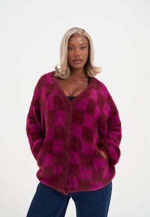 Strickjacke - purple