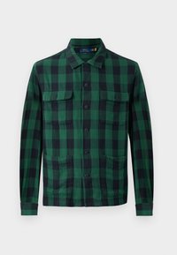 LONG SLEEVE SPORT SHIRT - Πουκάμισο - green/black