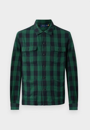 LONG SLEEVE SPORT SHIRT - Overhemd - green/black