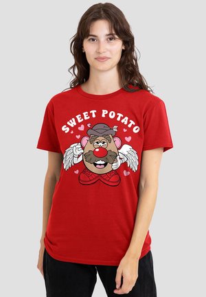 Hasbro MR POTATO HEAD SWEET POTATO - Print T-shirt - red