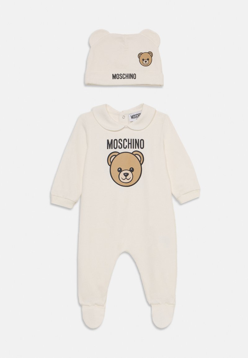 MOSCHINO BABY GROW HAT UNISEX SET - Müts - cloud