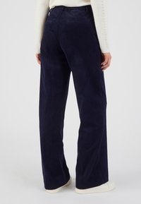 Damart Pantalon classique - marine foncé