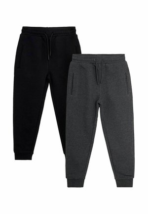 REGULAR FIT 2 PACK - Verryttelyhousut - charcoal