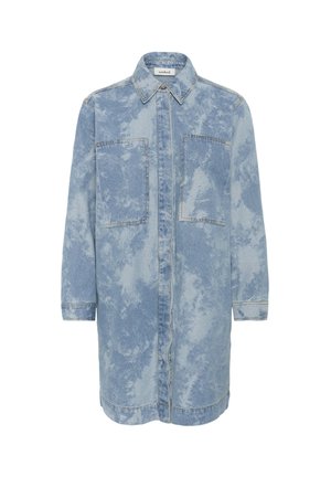 Soaked in Luxury Vestido vaquero - fuzzy blue denim