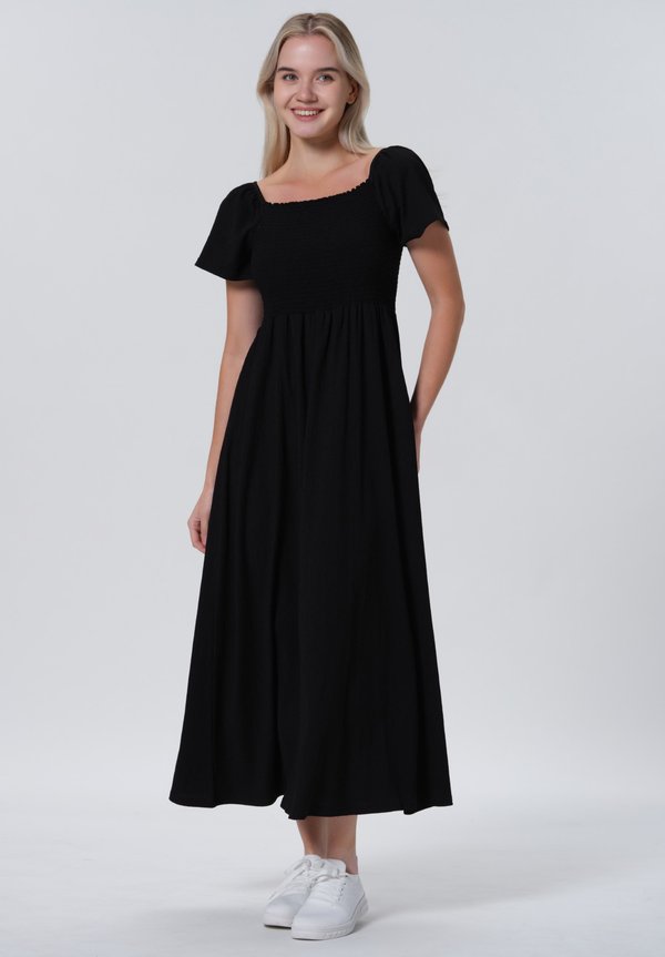 HILLOINEN - Maxikleid - schwarz