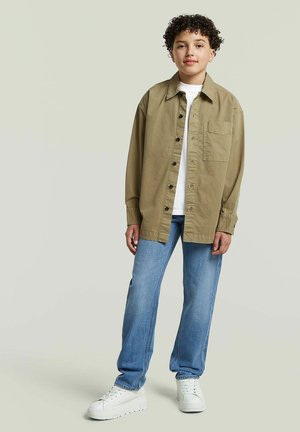 G-STAR, BOYS BOXY FIT SHIRT - Overhemd - ensis green