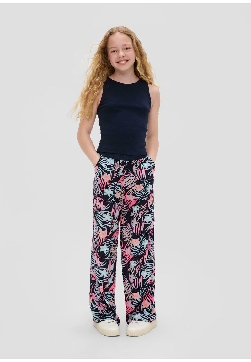 s.Oliver MIT RÜCKENAUSSCHNITT - Top - navy