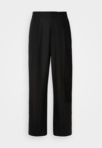 WIDE LEG - Housut - black