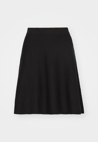 Lindex SKIRT DAGMAR - A-linjainen hame - black