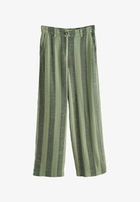 Neselectat, khaki green stripe