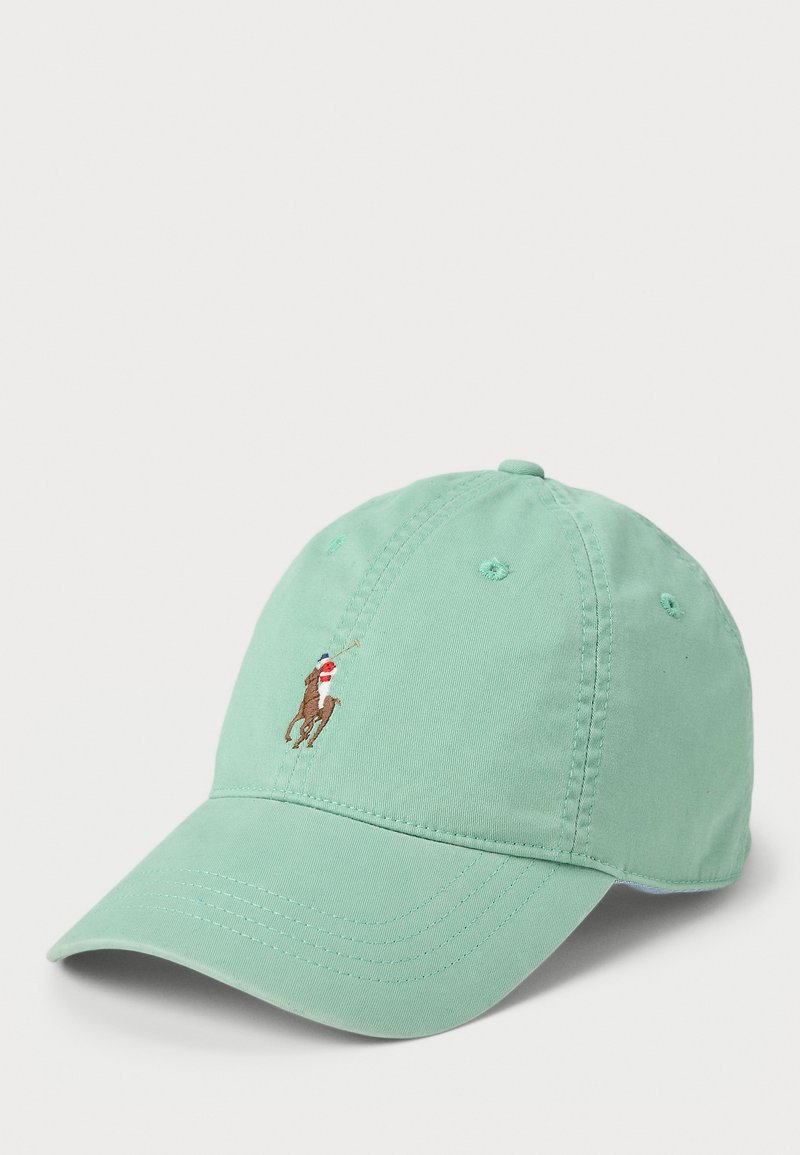 Polo Ralph Lauren - STRETCH-COTTON TWILL BALL CAP UNISEX - Cap - essex green, Forstørre