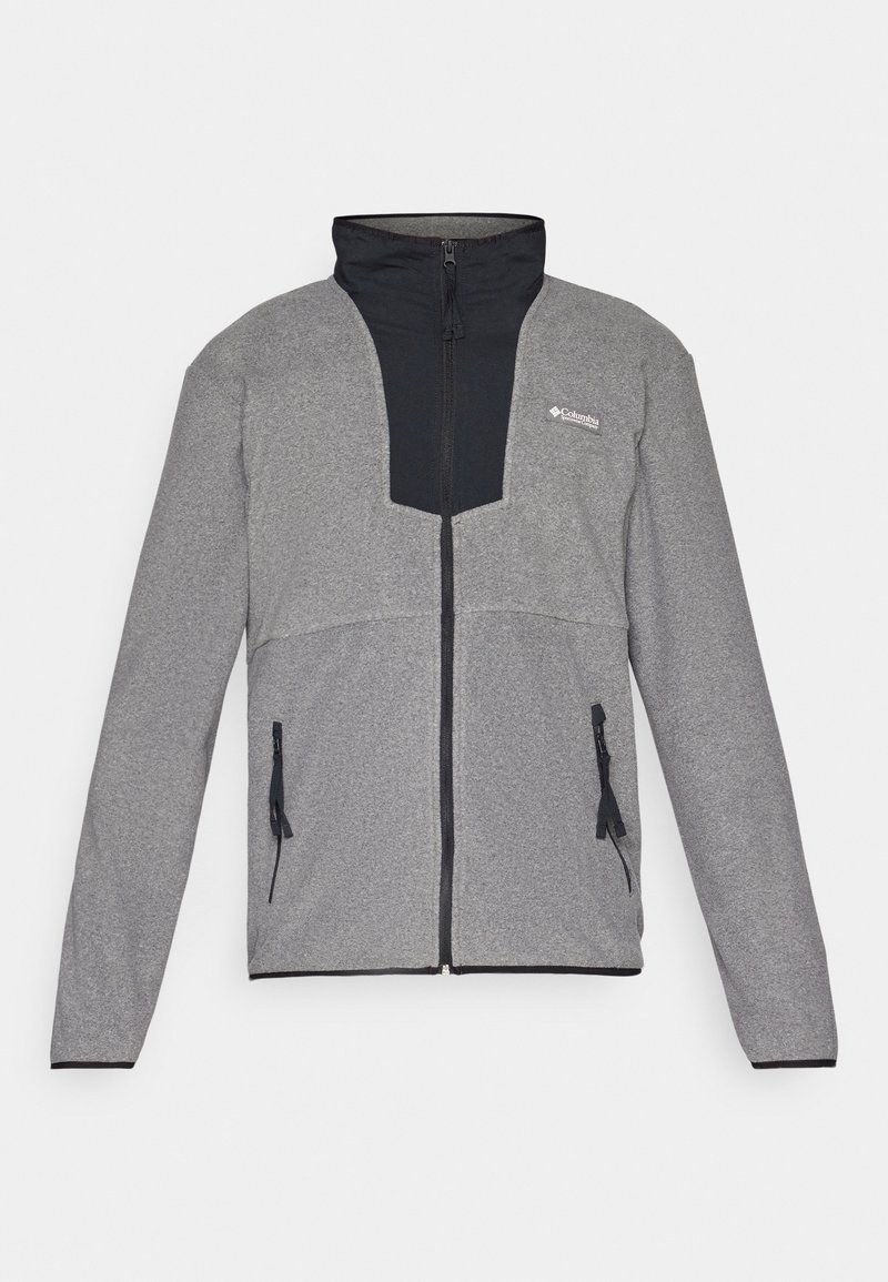 Columbia Pile Uomo Sequoia Grove Con Mezza Zip, City Grey Heather/Nero, Taglia X-Large, In Poliestere Riciclato - 5