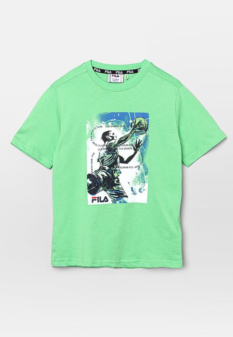 Fila T-shirt print lichtgroen