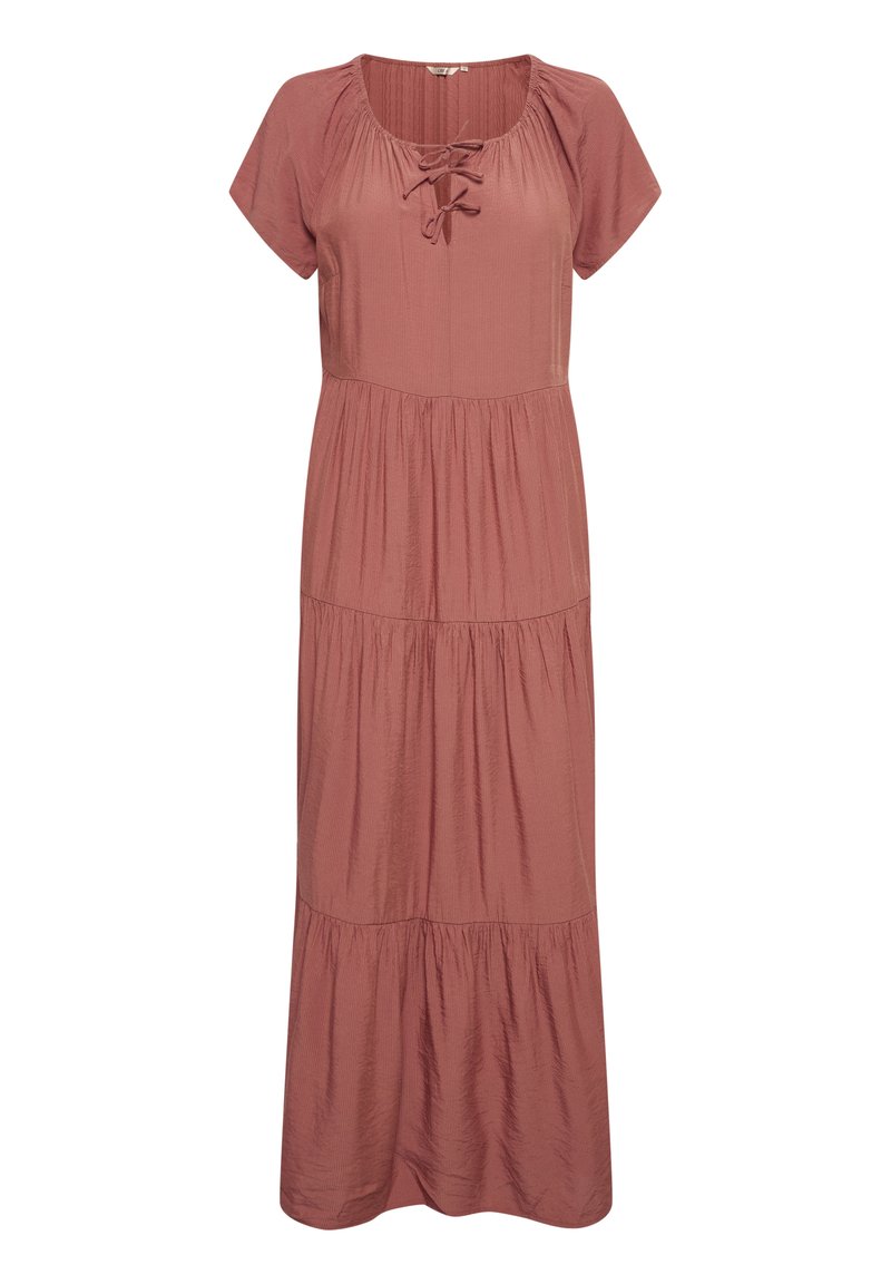 Cream Maxi-jurk rood