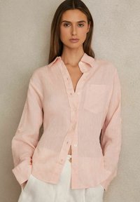 Reiss REGULAR FIT - LEORA TIE-BACK - Cămașă - pale pink