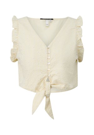 QS, BLUSE - Bluse - helles zitrone