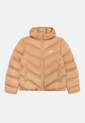 PUFFER UNISEX - Winterjacke - hemp/white